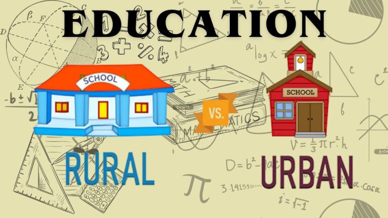 Urban-Rural Education in India